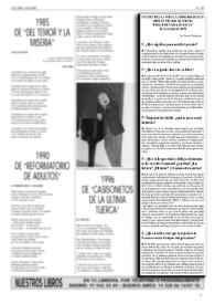 Entrevista al poeta Leopoldo de Luis, primer premio de poesía 'Pablo Menassa de Lucía'