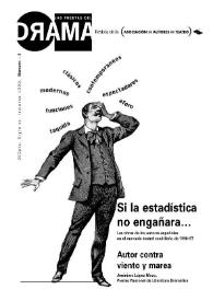 Las puertas del drama : Revista de la Asociación de Autores de Teatro. Núm. -3, 1999