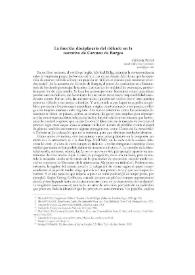 La función disciplinaria del ridículo en la narrativa de Carmen de Burgos