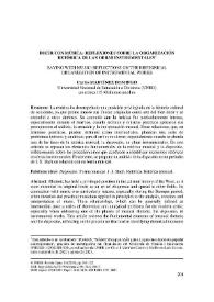 Decir con música: Reflexiones sobre la organización retórica de las obras instrumentales 
