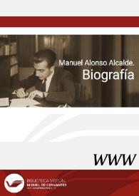 Manuel Alonso Alcalde. Biografía