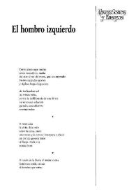 El hombro izquierdo 