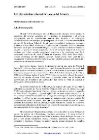 Les elits catalanes durant la Guerra del Francés