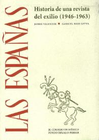 Las Españas : historia de una revista del exilio (1946-1963)