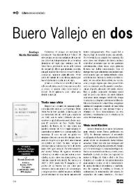 Buero Vallejo en dos libros: Una incitación 