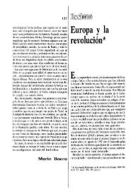 Europa y la revolución 