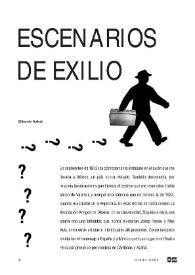 Escenarios de exilio