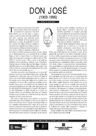 Don José (1903-1996)