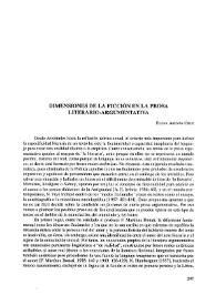 Dimensiones de la ficción en la prosa literario-argumentativa 