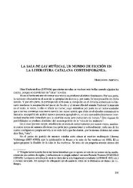 La 'sala de las muñecas', un mundo de ficción en la literatura catalana contemporánea 