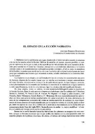 El espacio en la ficción narrativa  