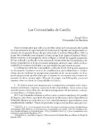 Las Comunidades de Castilla