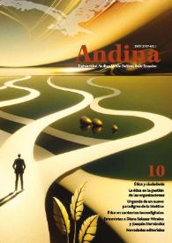 Andina (Quito). Núm. 10, julio 2024