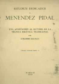 Una aportación al estudio de la técnica escénica tradicional