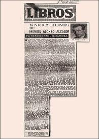 Narraciones de Manuel Alonso Alcalde