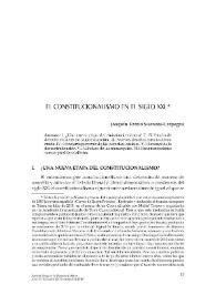 El constitucionalismo en el siglo XXI 