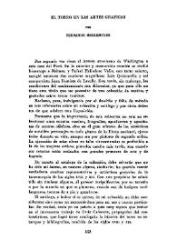 El toreo en las artes gráficas 