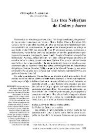 Las tres Nel(et)as de 'Cañas y barro' 