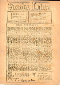 Senda Libre. Año I, núm. 5, 15 de octubre de 1948