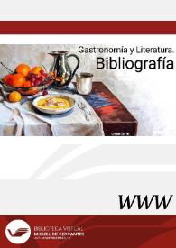 Gastronomía y Literatura. Bibliografía