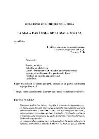 La mala parábola de la mala posada