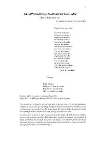 La iconoclasta, o el ruido de las horas