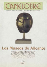 Canelobre, 41-42 (invierno-primavera 1999-2000). Los museos de Alicante
