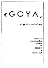 Goya, el pintor rebelde