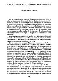 Nuevos caminos de la economía iberoamericana 