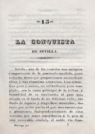 La conquista de Sevilla