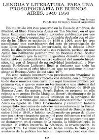 Lengua y Literatura. Para una prosopografía de Buenos Aires, 1940-1950