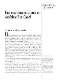 Una escritora asturiana en América: Eva Canel