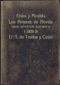 Obras dramáticas autógrafas e inéditas de T. de Trueba y Cosío