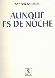 Aunque es de noche