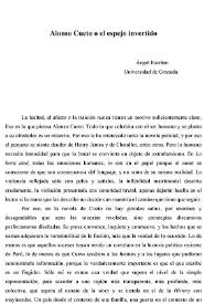 Alonso Cueto o el espejo invertido