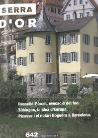Portada de Serra d'Or. Núm. 642, juny 2013