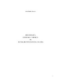 Bibliografía literaria y musical de Daniel Devoto Fantoni (1916-2001)