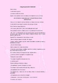 Más información sobre Cangura para todo. Selección / Gloria Fuertes