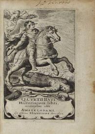 Portada:Q. Curtii Rufi Historiarum libri / accuratissime editi [a] [Heinsius]