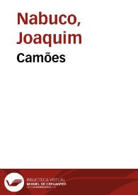 Portada:Camões / Joaquim Nabuco