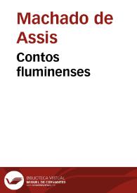 Contos fluminenses / Machado de Assis