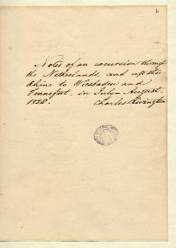 Notes of an excursion through the Netherlands and up the Rhine to Wiesbaden and Francfort / Charles Rivington | Biblioteca Virtual Miguel de Cervantes