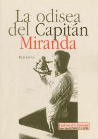 Portada:La odisea del Capitán Miranda / Félix Santos