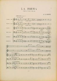 La brema : coro a veus solas / J. A. Clavé | Biblioteca Virtual Miguel de Cervantes