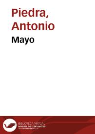 Mayo / Antonio Piedra