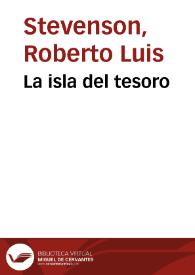 Portada:La isla del tesoro / Roberto Luis Stevenson