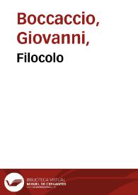 Filocolo | Biblioteca Virtual Miguel de Cervantes