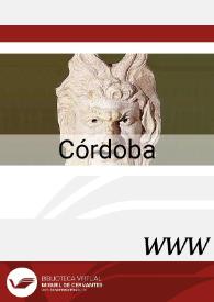 Córdoba / Desiderio Vaquerizo Gil | Biblioteca Virtual Miguel de Cervantes