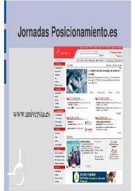 Portada:El posicionamiento en buscadores y retorno de la inversión / de Pedro Pernías