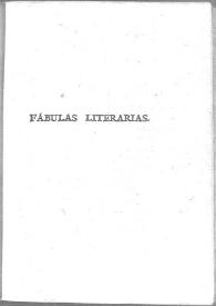 Más información sobre Fábulas literarias / Tomás de Iriarte